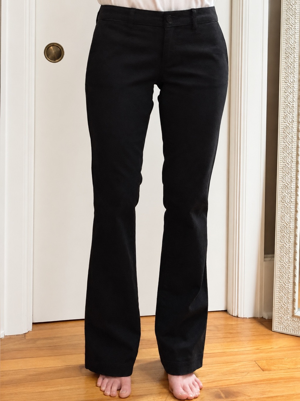 Banana Republic Black Bootcut Pants, Size 4
